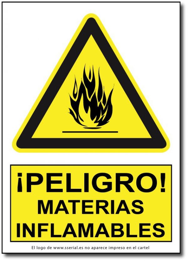 Peligro materias inflamables