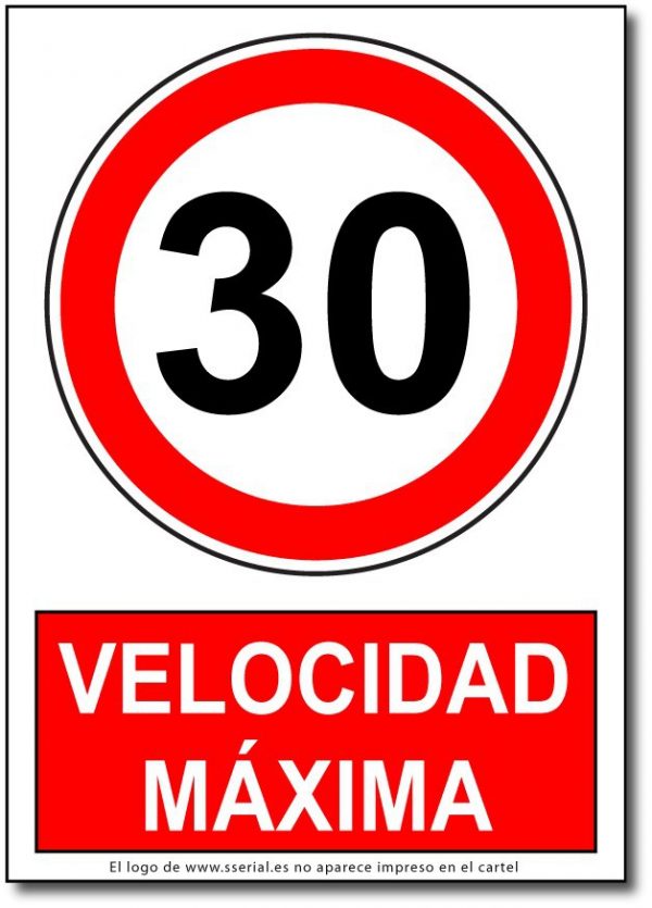 Velocidad Maxima 30